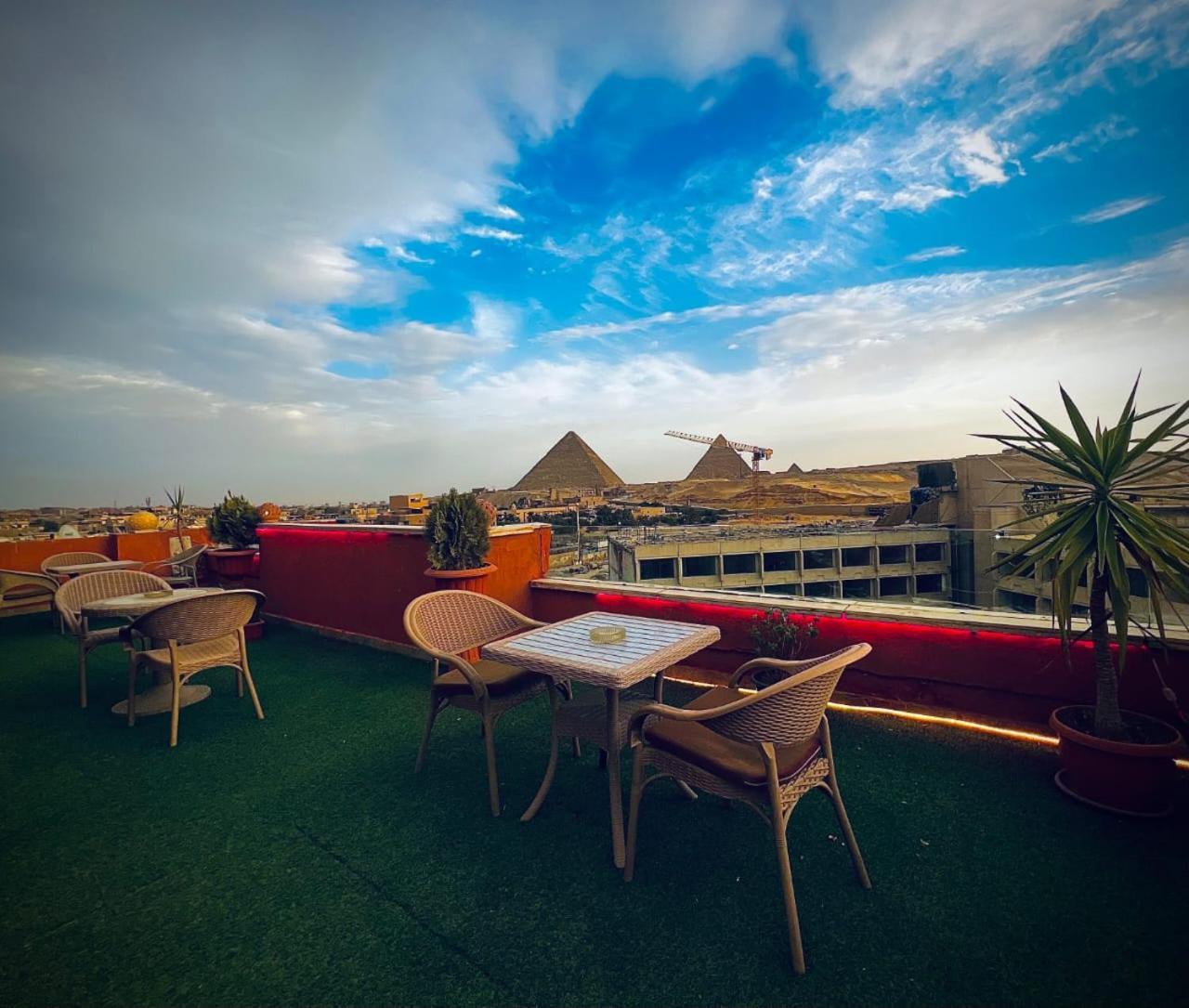 Grand Pyramids Inn Kafret el-Gabal Extérieur photo